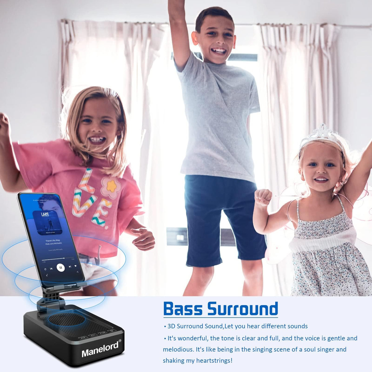Manelord portable stand for home, office, and outdoor use