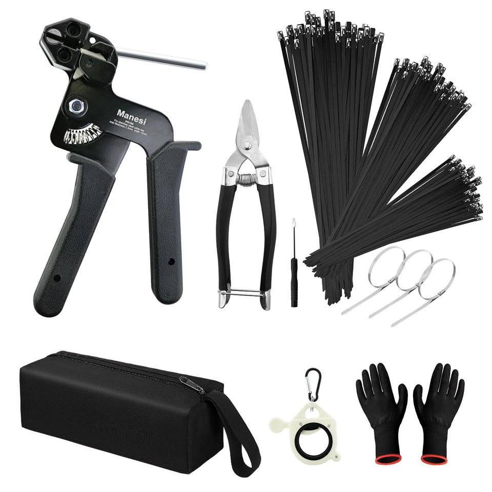 Manesi front packaging showing complete kit and durable presentation, highlights readiness for jobs