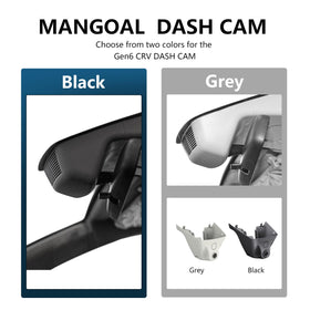 Mangoal 4K dash cam front angle with crisp 2160P daytime footage.