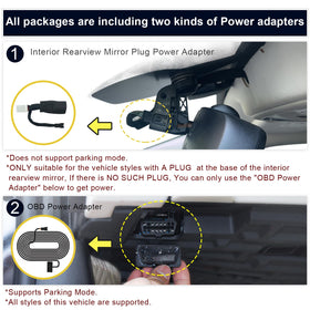 Mangoal 4K dash cam rear-mirror installation preserves interior aesthetics.