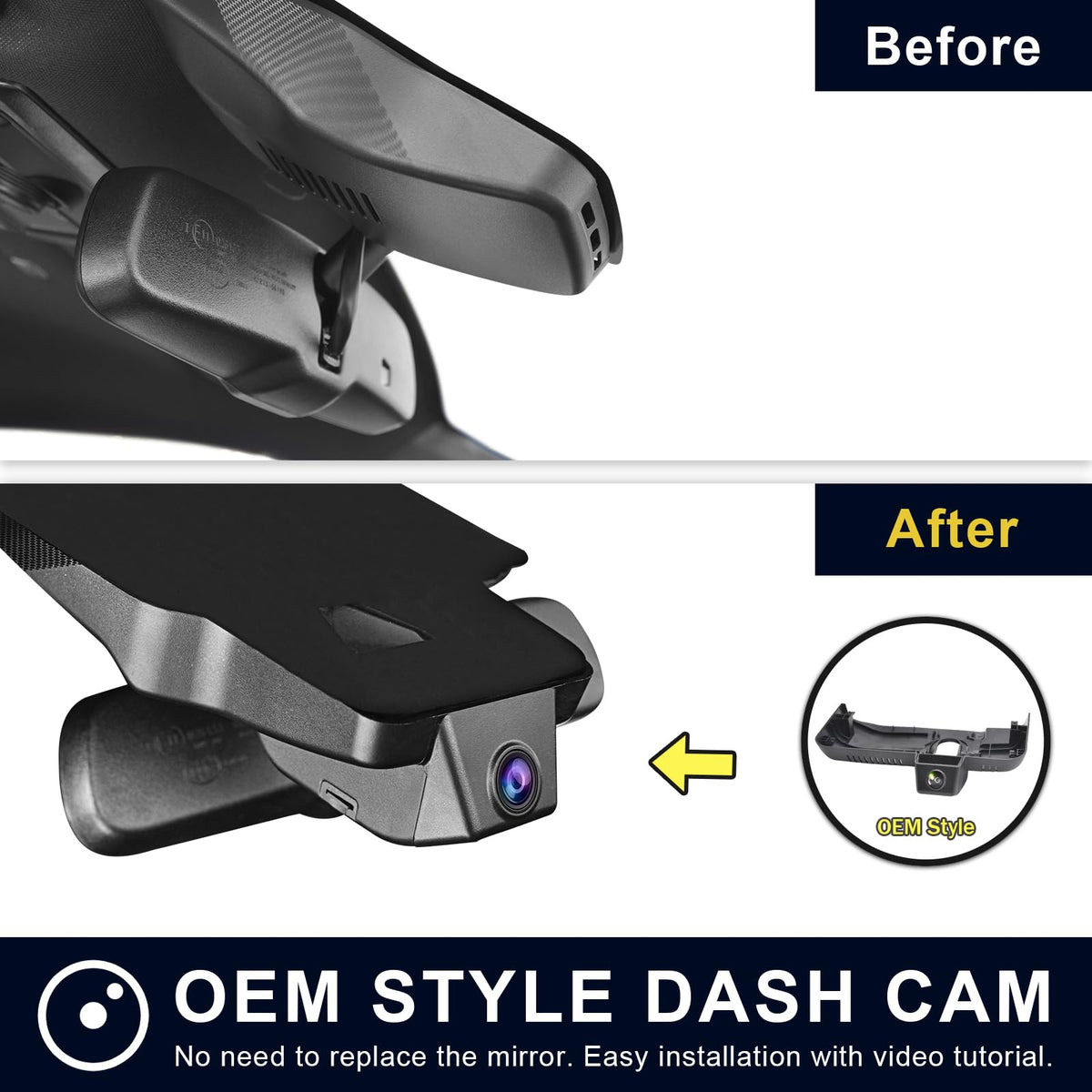 Mangoal dashcam with loop recording and G-Sensor protection.