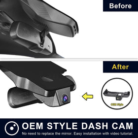 Mangoal dashcam with loop recording and G-Sensor protection.