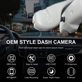 Mangoal complete dash cam kit with essential adapters and warranty support