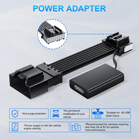 mangoal USB‑C lead connected to mirror adapter offering modern compatibility