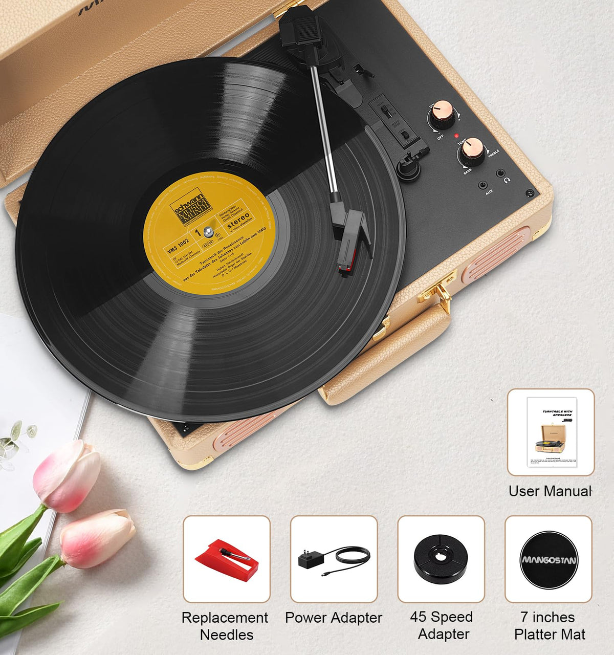 MANGOSTAN headphone jack in use for private listening benefit