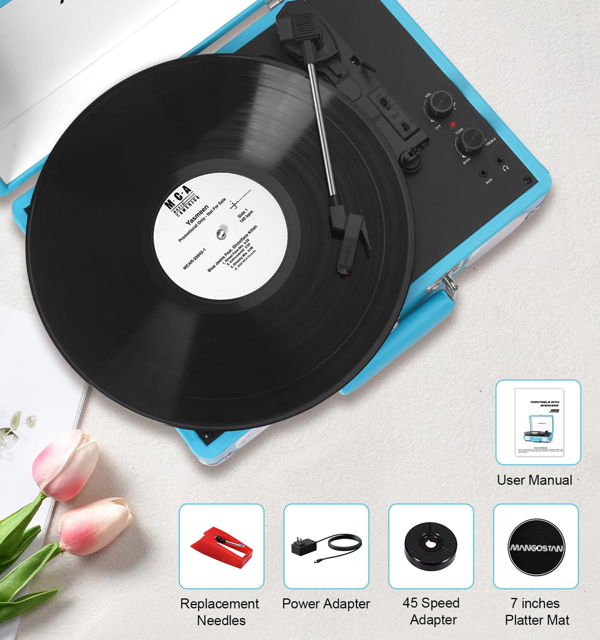 MANGOSTAN playing via Bluetooth from smartphone demonstrating wireless streaming