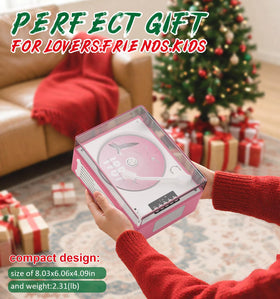 MANGOSTAN portable CD player remote control for effortless playback changes.