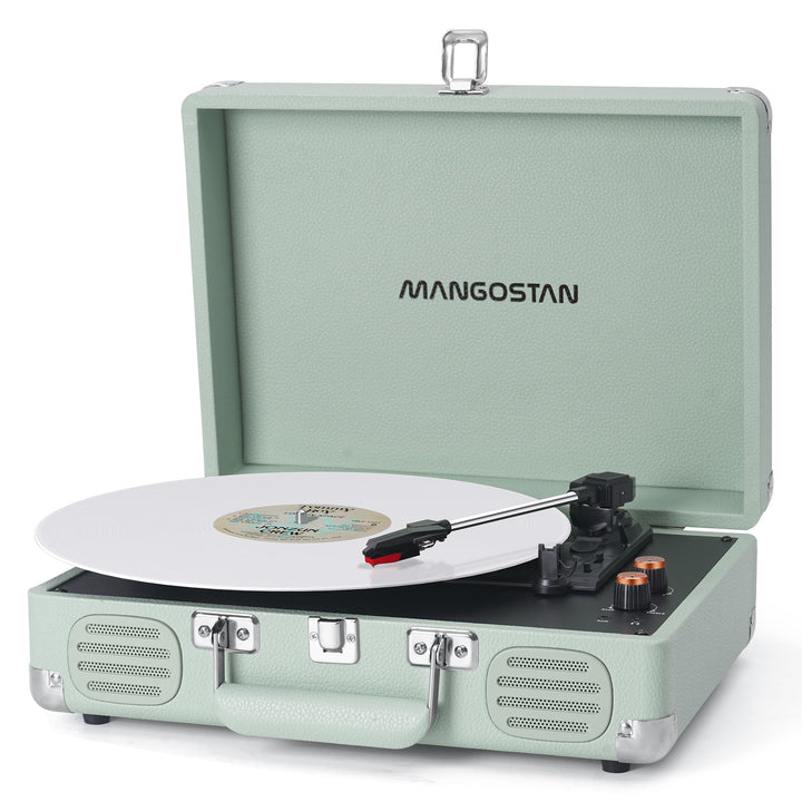 MANGOSTAN front view showing suitcase design and portable convenience