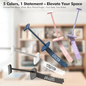 MANMUVIMO aluminum support bar provides sturdy headset support