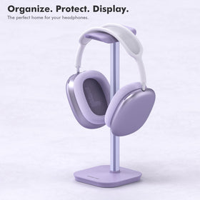 MANMUVIMO stand placed on a home office desk for organized gear.