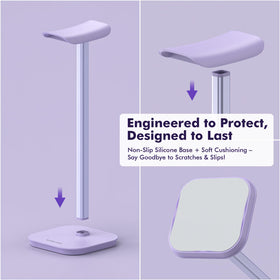 MANMUVIMO headphone stand supports many brands and headset models.