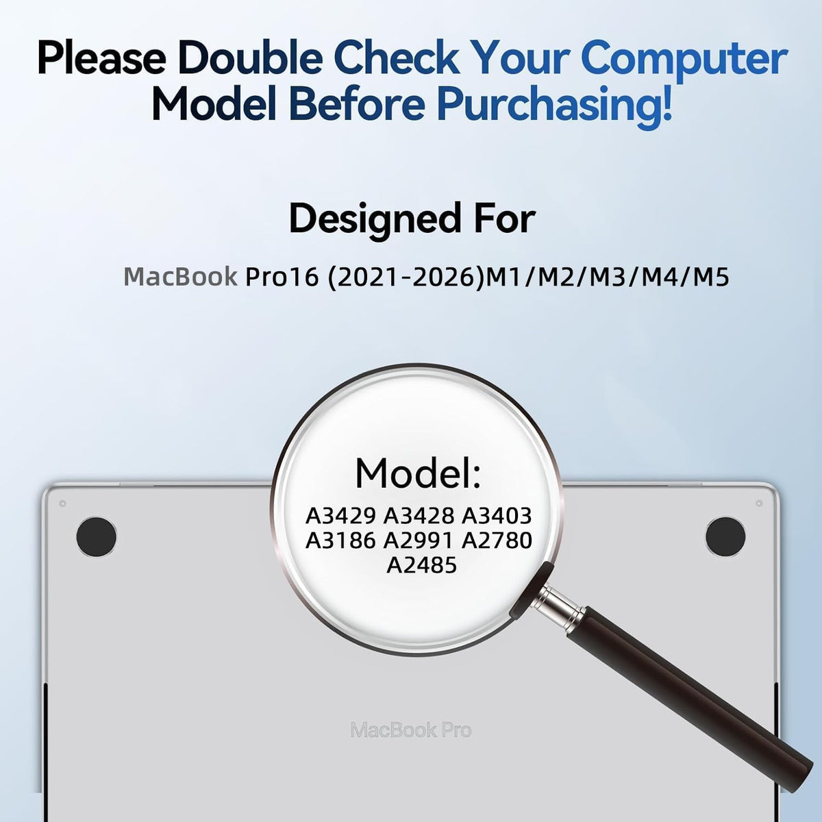 Mao Yeye MacBook Pro 16-inch compatibility for 2021–2026 models