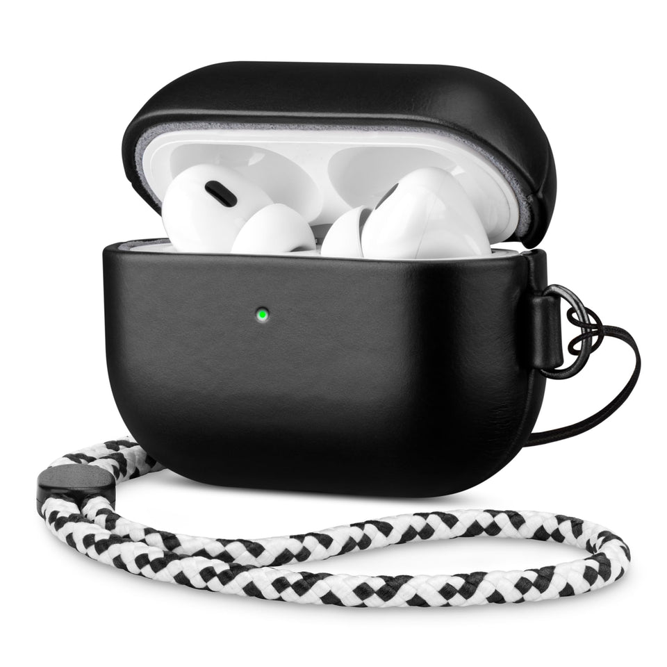 Maogoam AirPods Pro 2 case in veggie-tanned leather for professional use.
