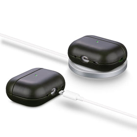 Maogoam AirPods Pro 2 leather case two-piece construction provides snug protection.