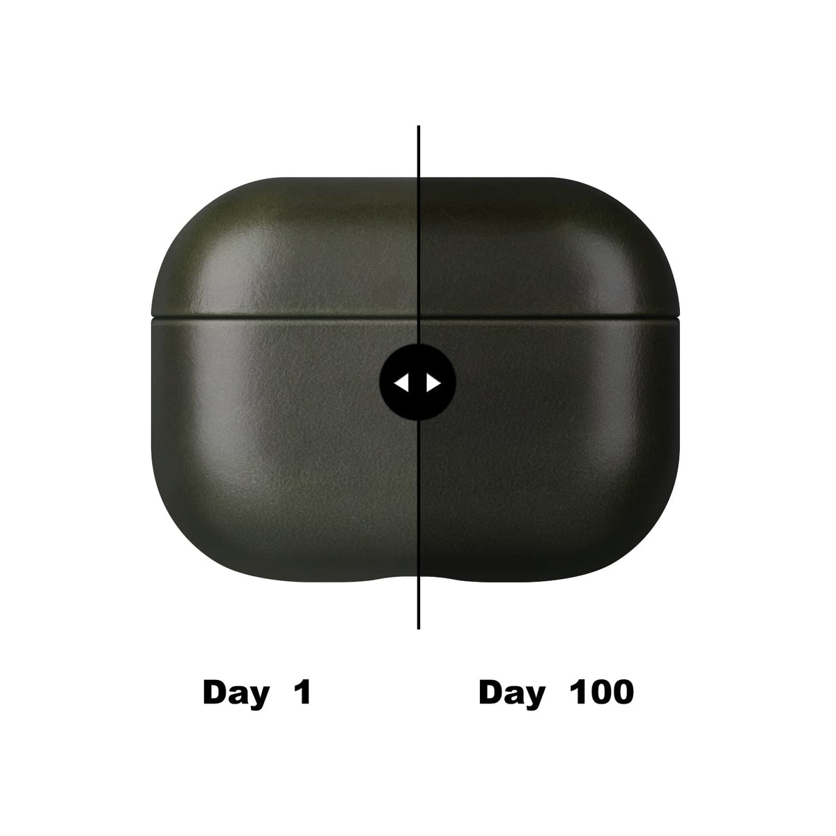 Maogoam AirPods Pro 2 leather case uses vegetable-tanned leather for a refined look.