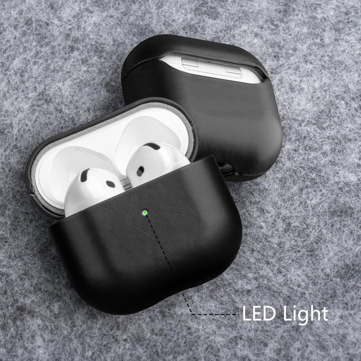 Maogoam AirPods 4 case supports wireless charging with compatibility notes
