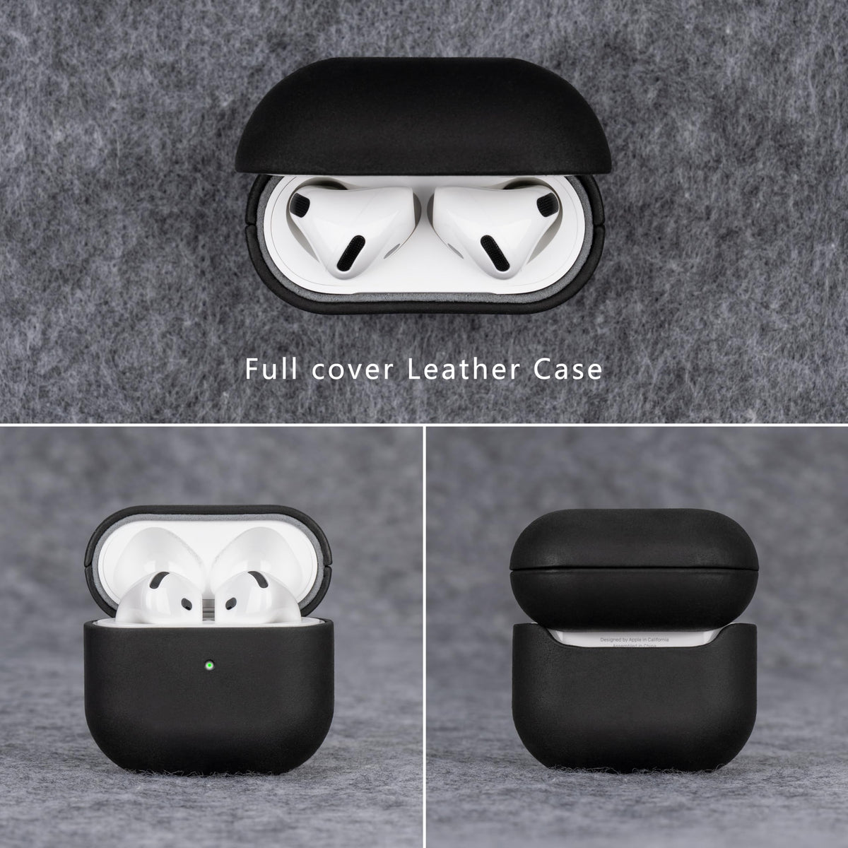 Maogoam AirPods 4 faux suede surface provides soft touch and secure grip.