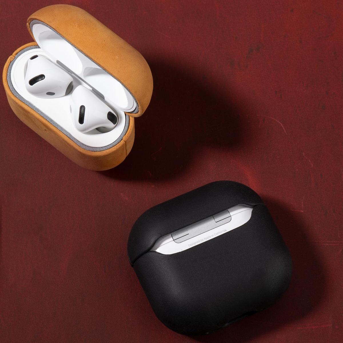 Maogoam AirPods 4 case precise fit with accessible pairing button.