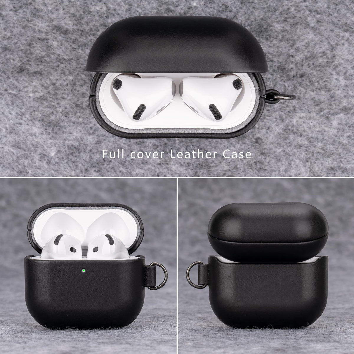 Maogoam AirPods 4 case supports wireless charging without removal.