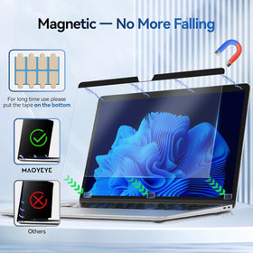Mao Yeye anti-glare blue light block for MacBook Air 15 enhances viewing in bright environments
