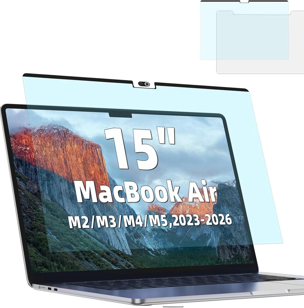 Mao Yeye magnetic attachment for MacBook Air 15 screen with secure bubble-free fit