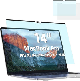 Mao Yeye magnetic blue-light screen protector for MacBook Pro 14 inch reduces glare and blue light.