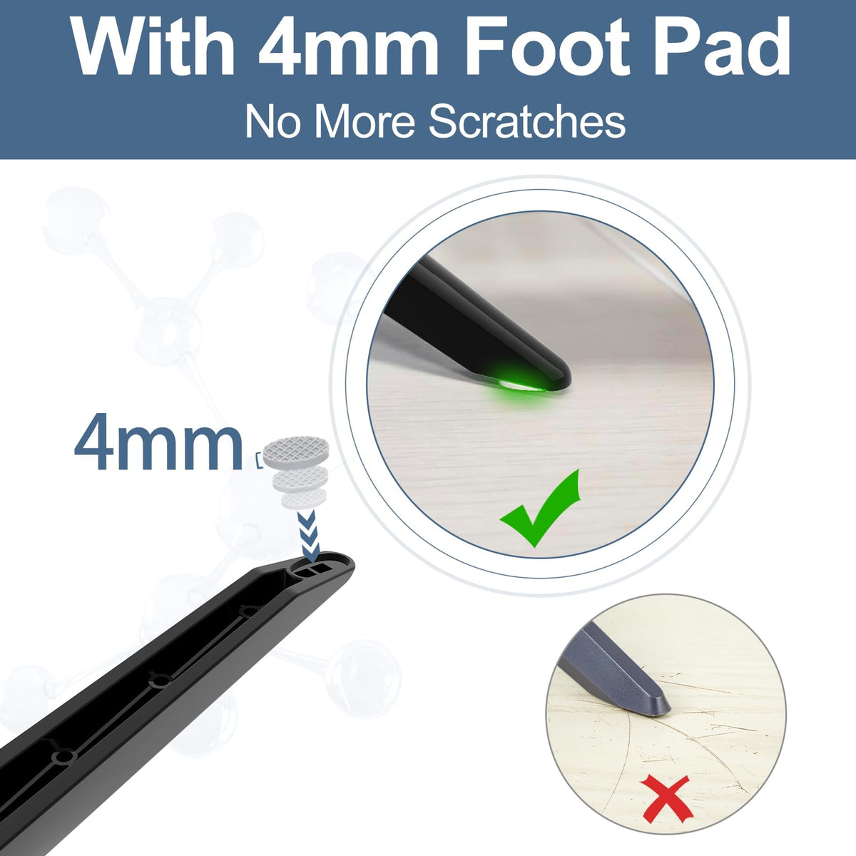 Maozhren Insignia legs installation steps for quick assembly