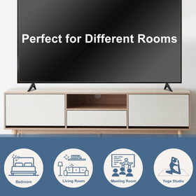 Maozhren Insignia legs stability check for secure TV stand