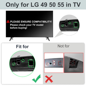 Easy assembly of Maozhren LG TV stand legs for fast installation