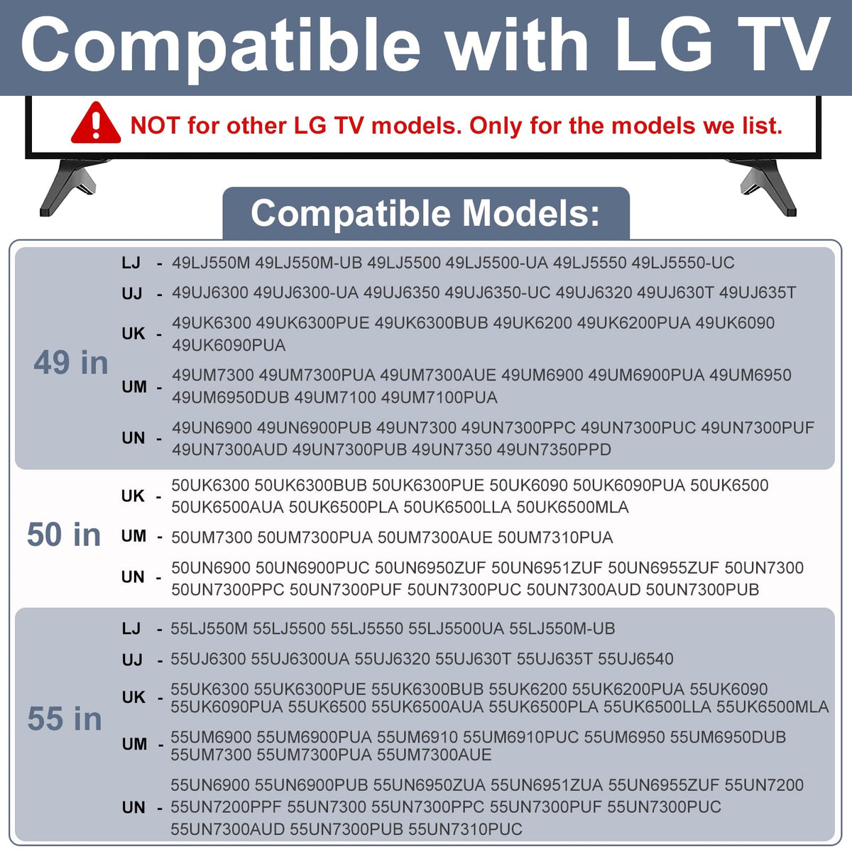 Maozhren screws included ensure secure attachment to LG bases
