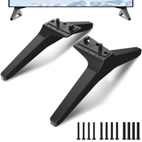 Maozhren LG TV legs for 50-55 inch models provide sturdy support.
