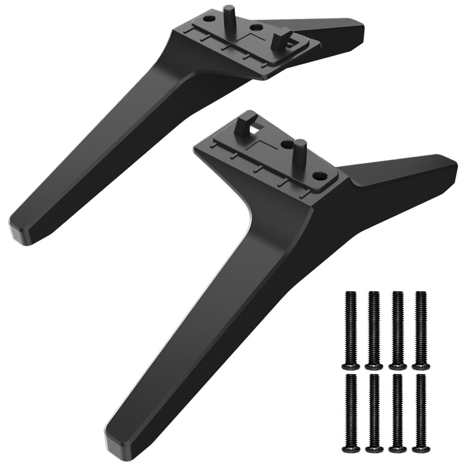 Maozhren LG TV stand legs for 49UK6090 offer sturdy support and easy installation.