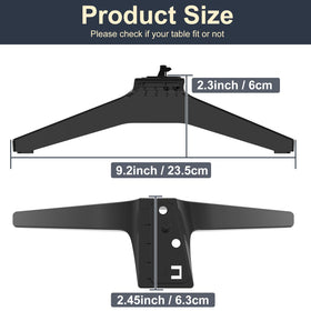 Maozhren MAM643660 replacement legs offer safe support and easy setup for LG TVs.