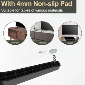 Maozhren no-drill wall protection keeps your wall intact during setup.