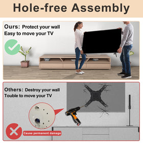 Maozhren no-screws installation saves time and effort.