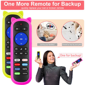 Maozhren Roku-compatible remote works with Roku Box and Roku TV models
