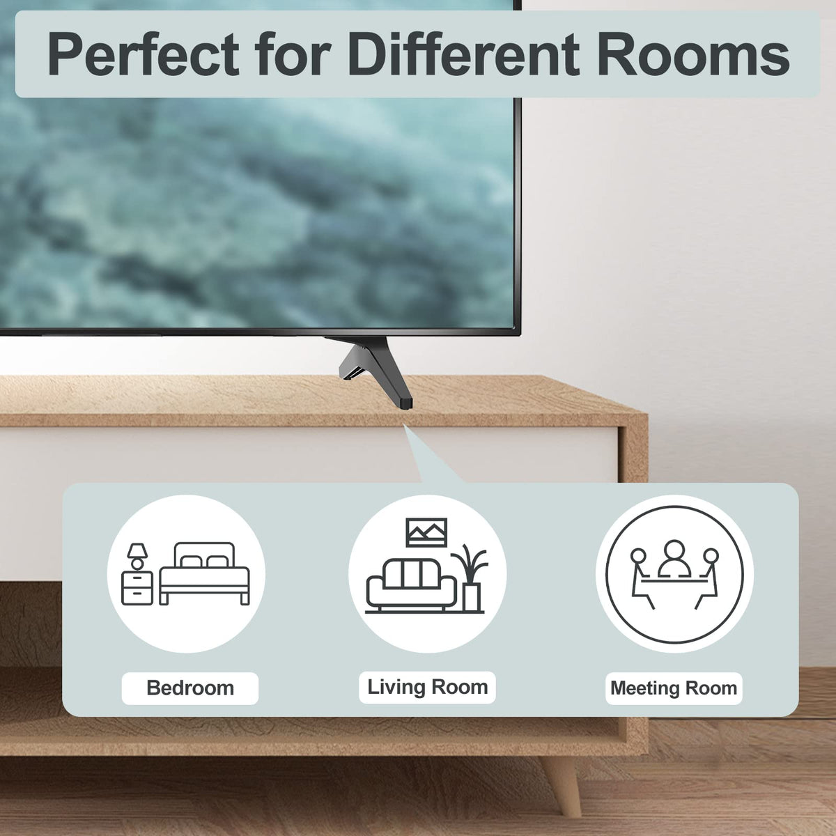 Maozhren stand legs emphasize safety and stability for daily viewing