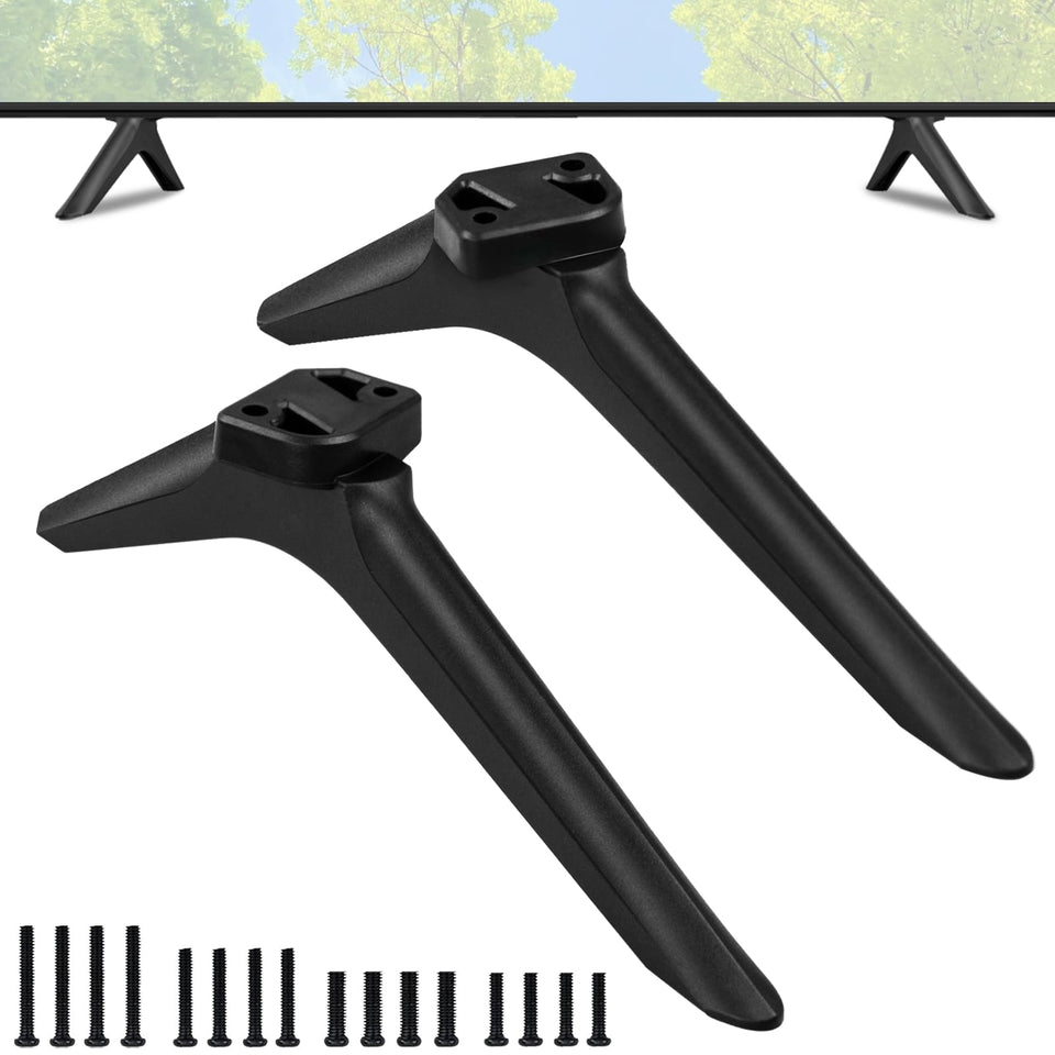 Maozhren Toshiba legs unboxed for quick-install TV stand replacement