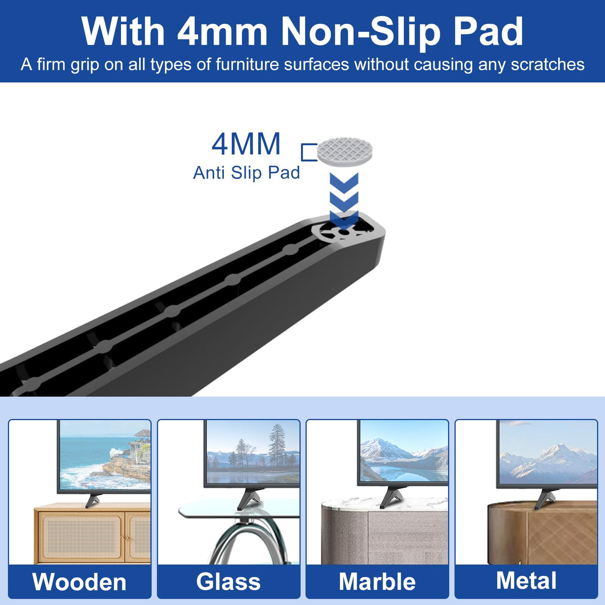 Maozhren 65-inch compatibility ensures a reliable LG fit