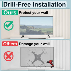 Maozhren wall-damage-free installation preserves room aesthetics.