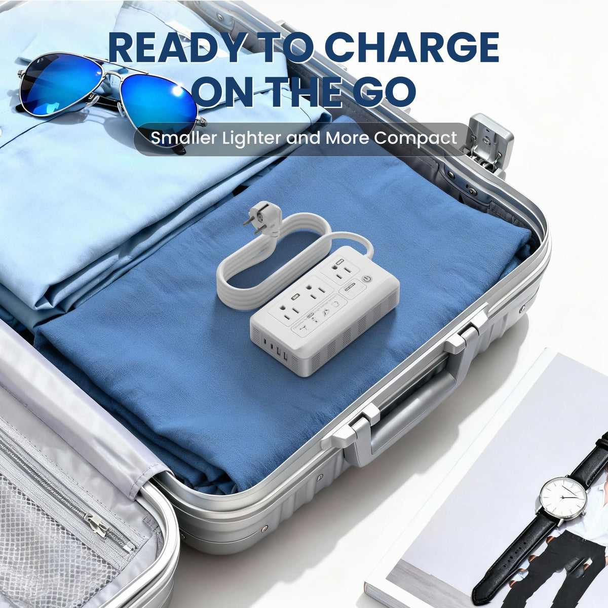 Mapambo packed in a suitcase, portable and easy to carry