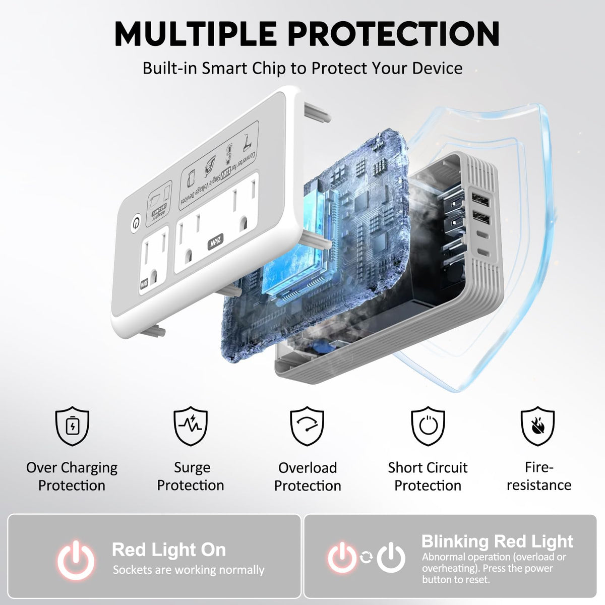 Mapambo held in hand to show compact size and easy portability when traveling