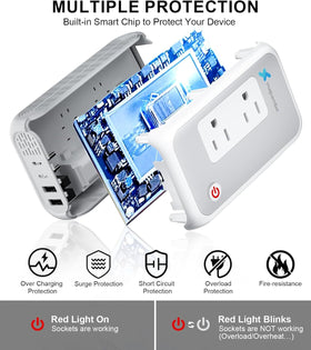 Mapambo ABS casing texture detail highlighting fire-resistant durable construction