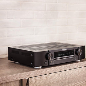 Marantz NR1510 HEOS multiroom integration lets you synchronize music across rooms.
