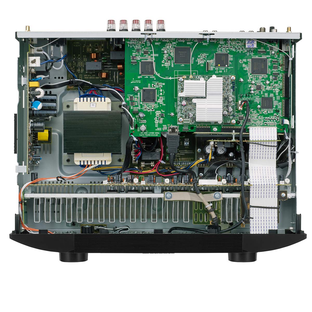 Marantz NR1510 vinyl connection enables warm analog listening from a turntable.