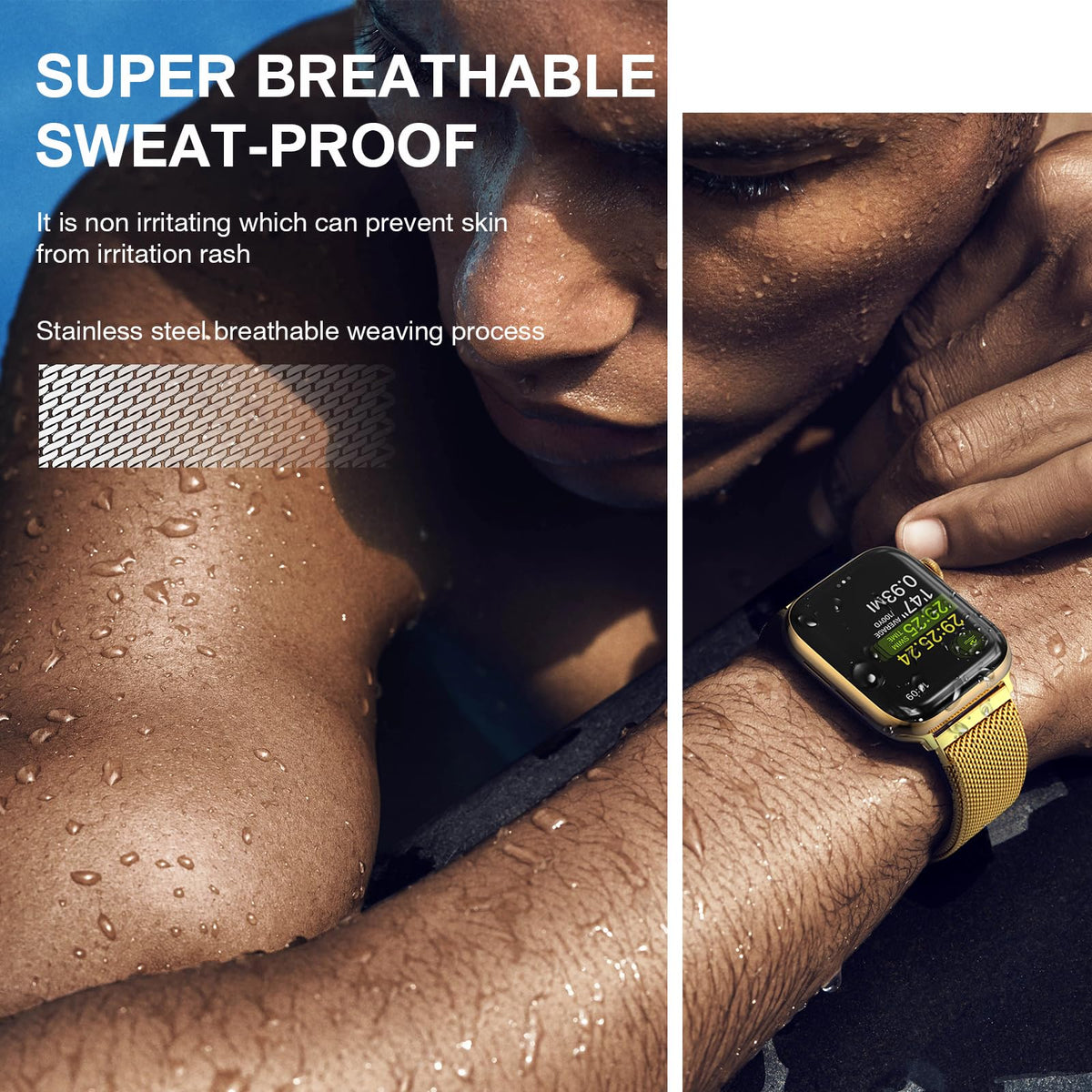 MARGE PLUS gift-ready Apple Watch band highlights stylish color options for men and women.