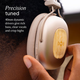 Marley Rebel ANC headphones cushions close-up emphasize comfort