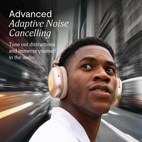 Marley Rebel ANC headphones top view highlighting foldable design