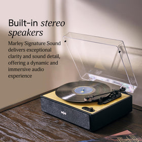 Marley Rise Up shows 2-way Bluetooth for flexible wireless listening.