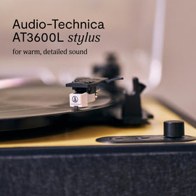 Recycled felt slipmat blends sustainability with smooth playback.